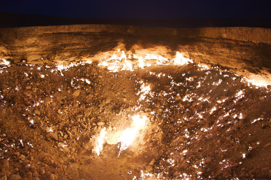 Darvaza Gas Crater (Ahal region)